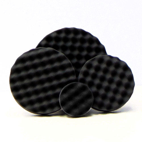 Optimum Black Waffle Foam Pad (Light Polishing & Finishing)