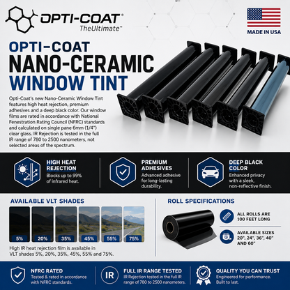 Opti-Coat Nano-Ceramic Window Tint