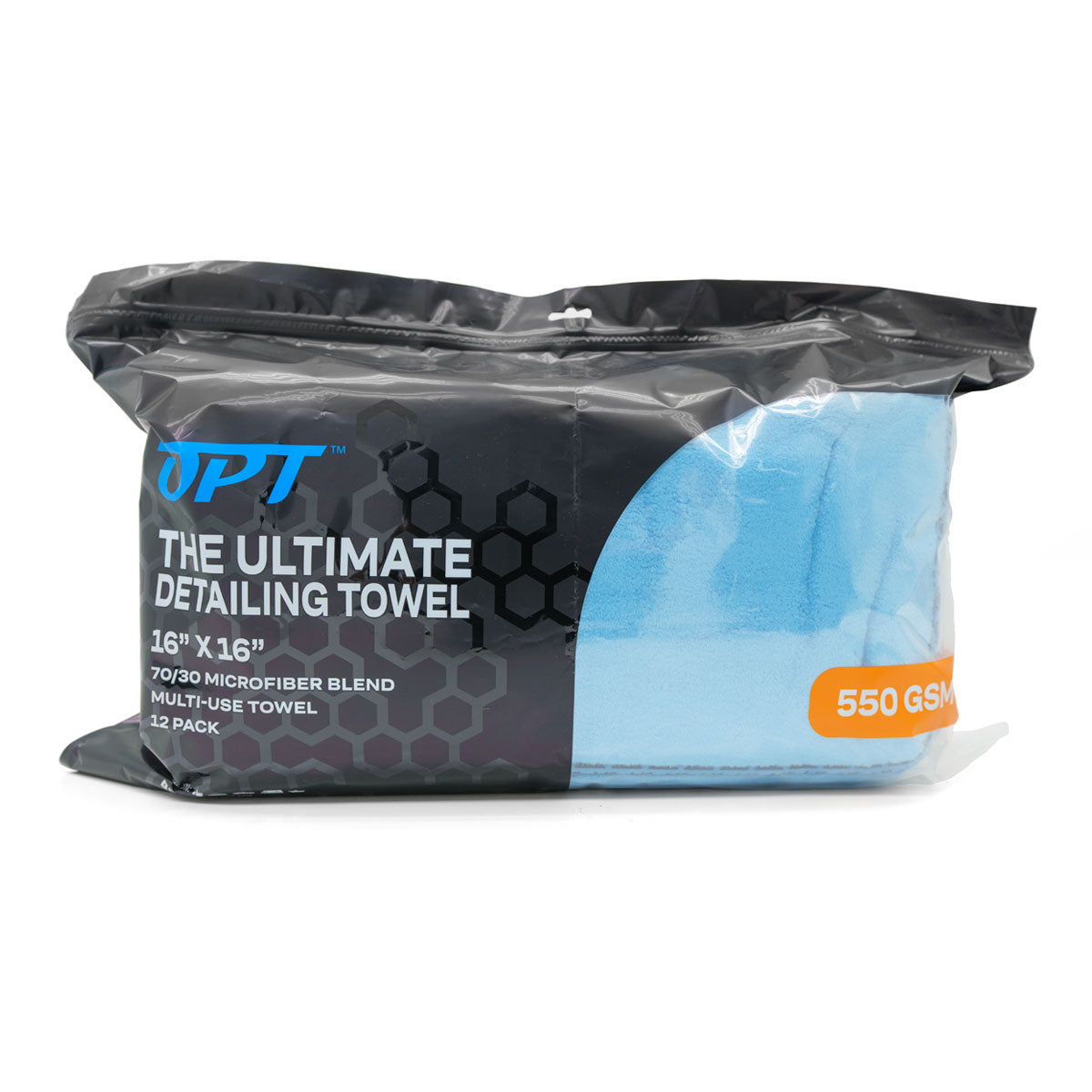 The Ultimate Detailing Towel 16" x 16" Assorted Colors 12 Pack