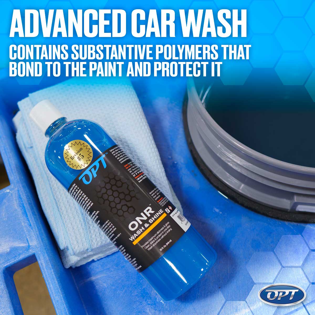Optio Rinse Optimum No Rinse Wash & Shine V6 | ONR Rinseless Car Wash – Opti-Coat