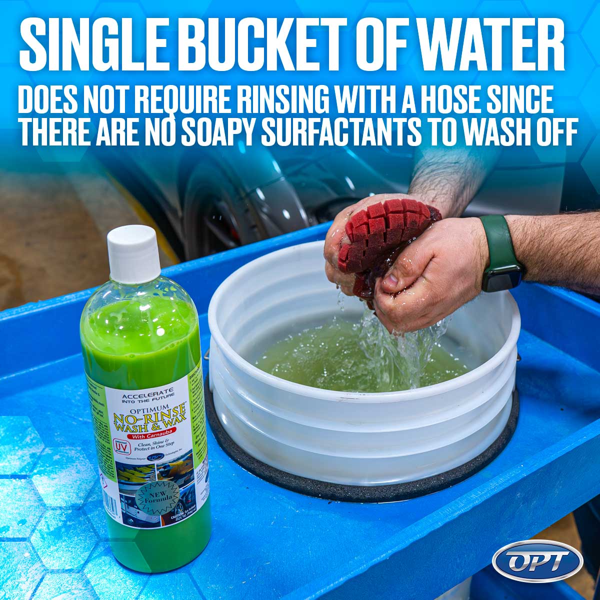Optimum No Rinse Wash & Wax Rinseless Car Wash – Opti-Coat