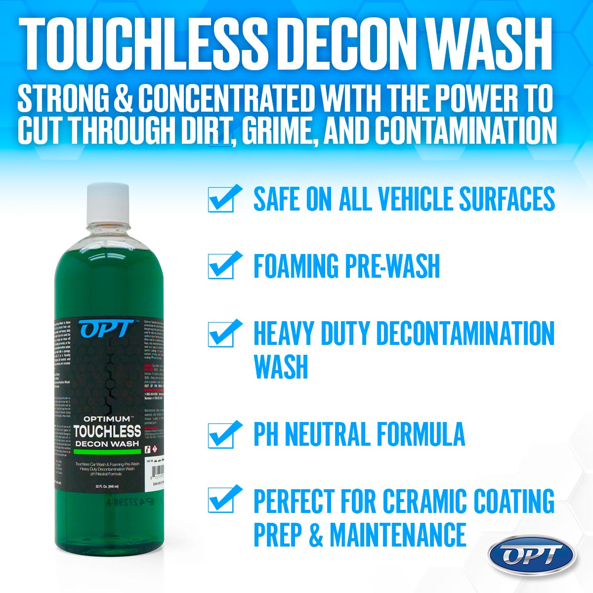 Optimum Touchless Decontamination Car Wash