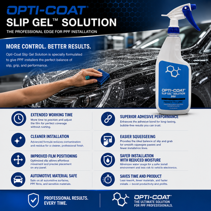 Opti-Coat Slip Gel Solution for Tint & PPF