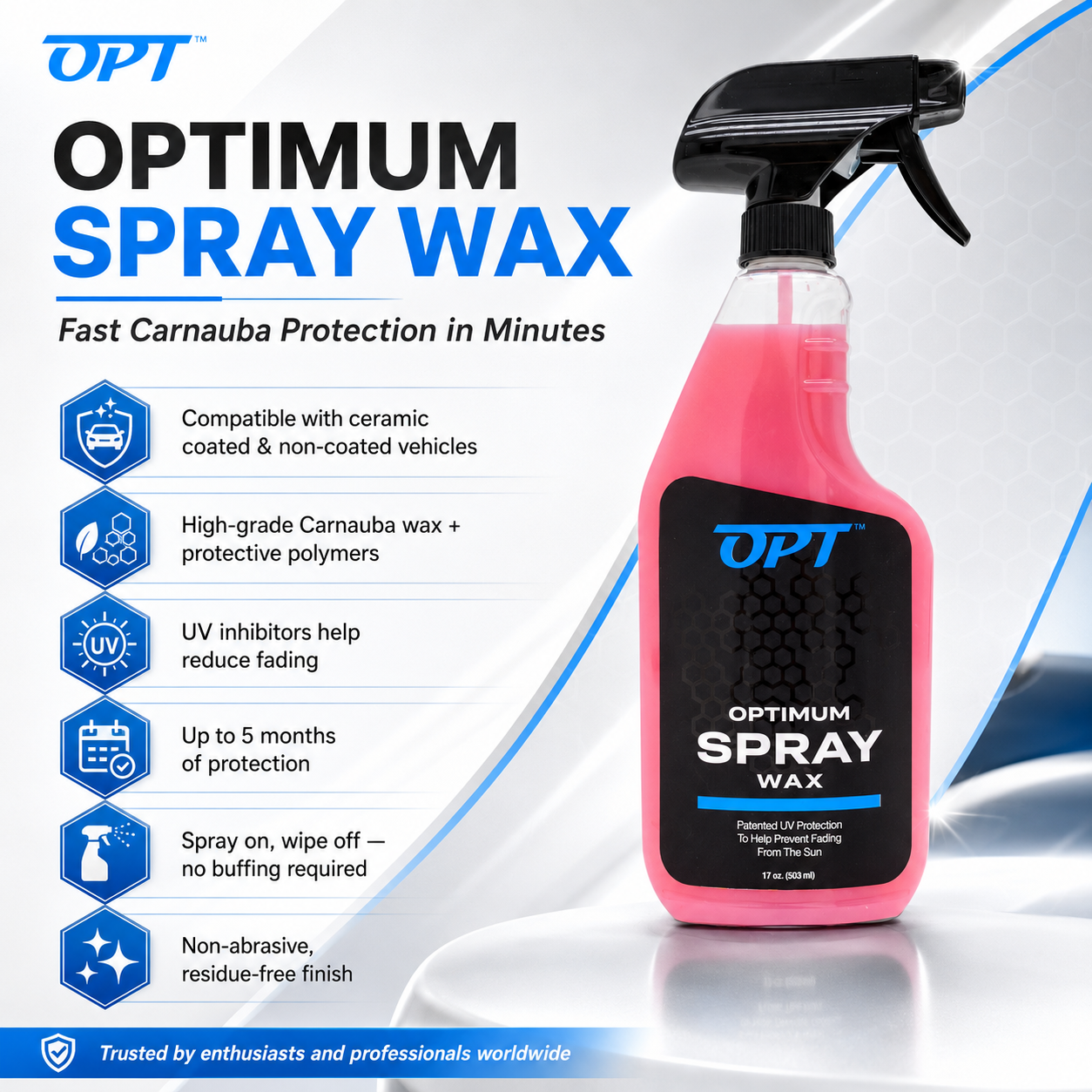 Optimum Spray Wax (Car Wax)
