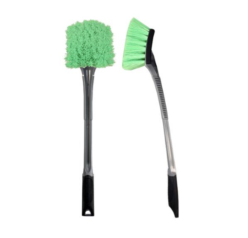 Optimum Green Ultra Soft Body & Wheel Brush 20"