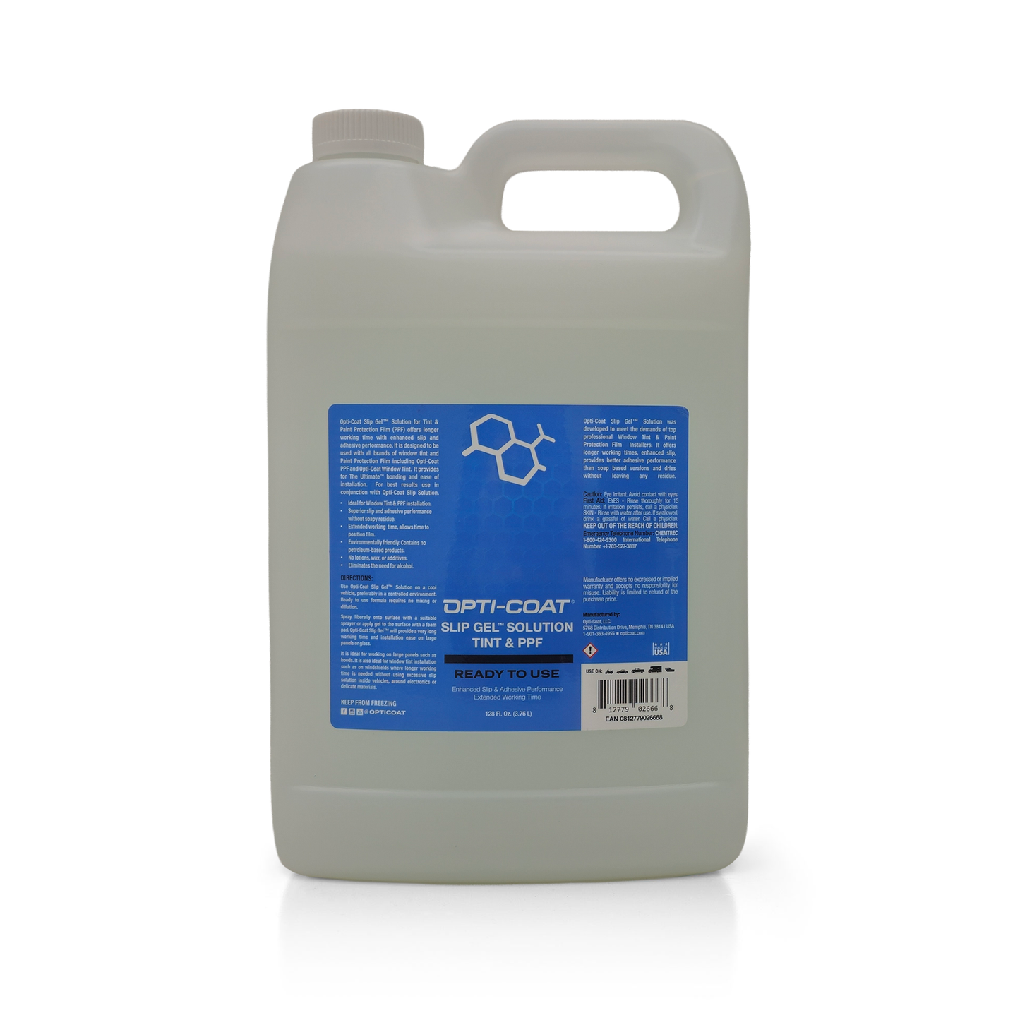 Opti-Coat Slip Gel Solution for Tint & PPF