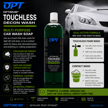 Optimum Touchless Decontamination Car Wash