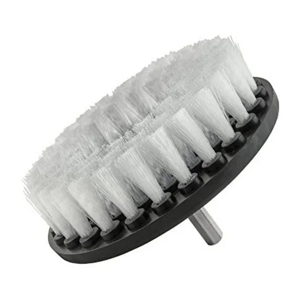 Drill Brush White 5" Diameter