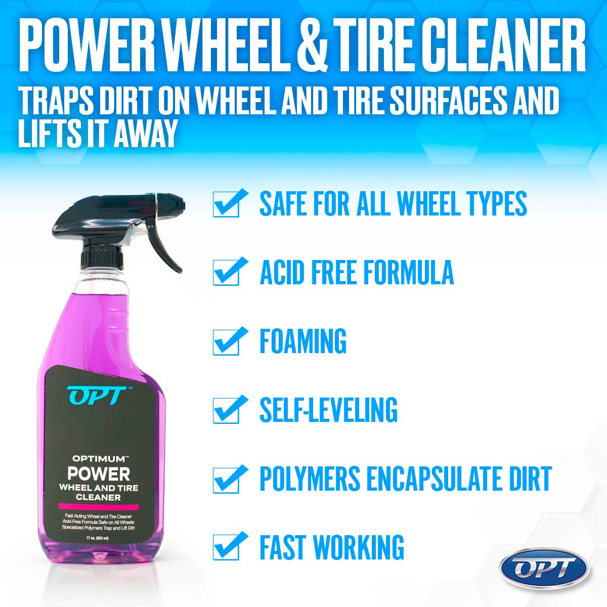Optimum Power Wheel and Tire Cleaner - Opti-Coat